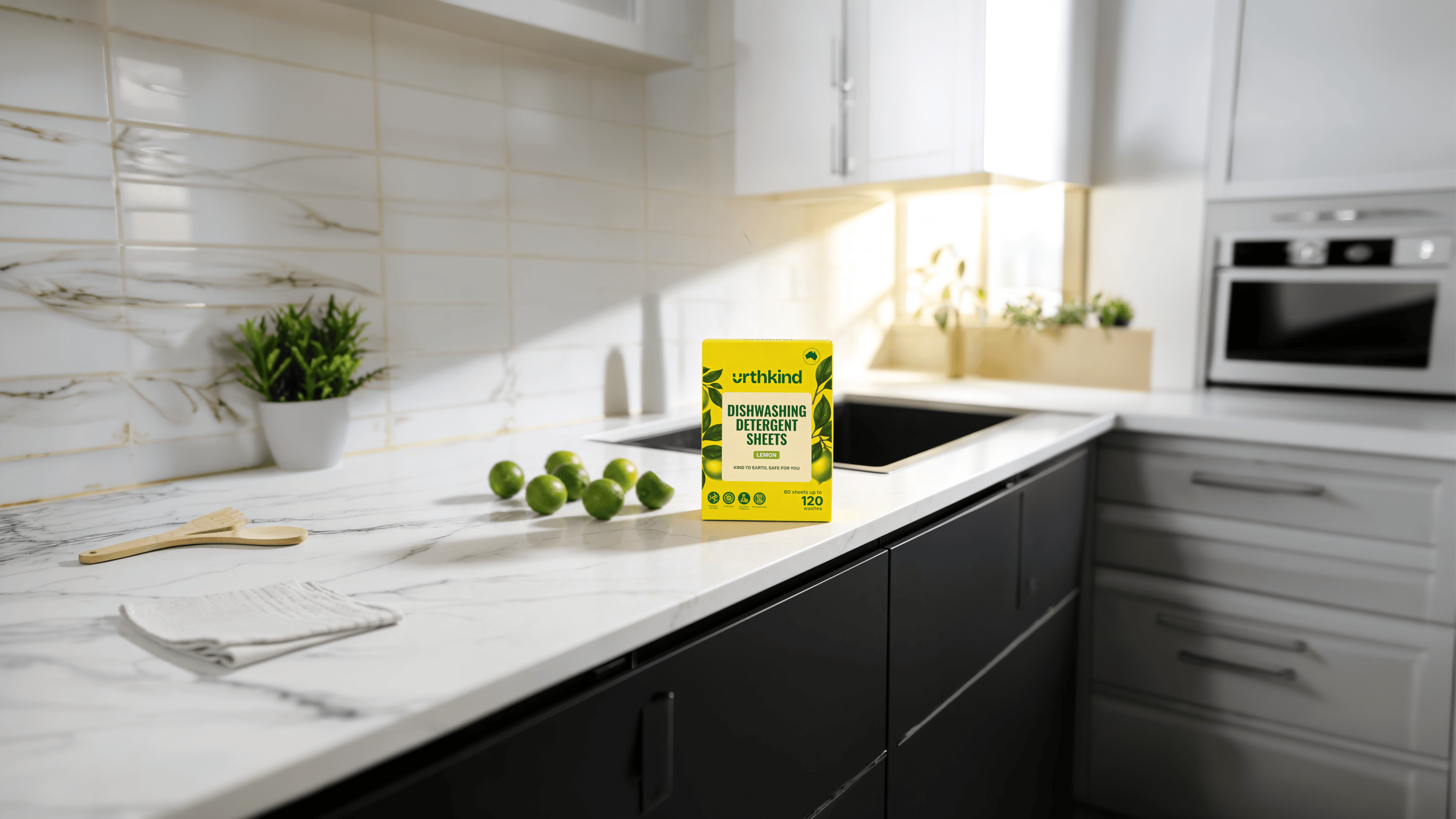 Powerful Dishwashing sheets.